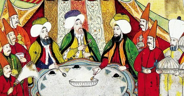 Pesta makanan Sultan Ottoman