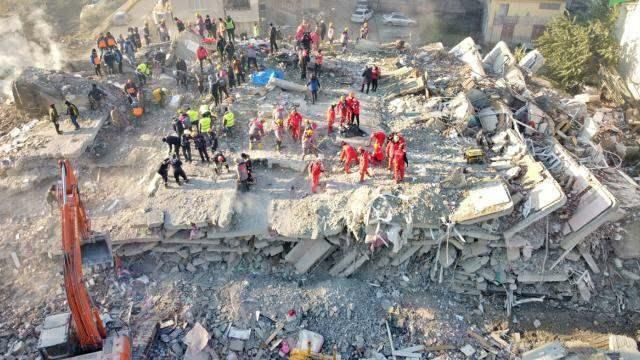 Bingkai dari gempa Kahramanmaraş