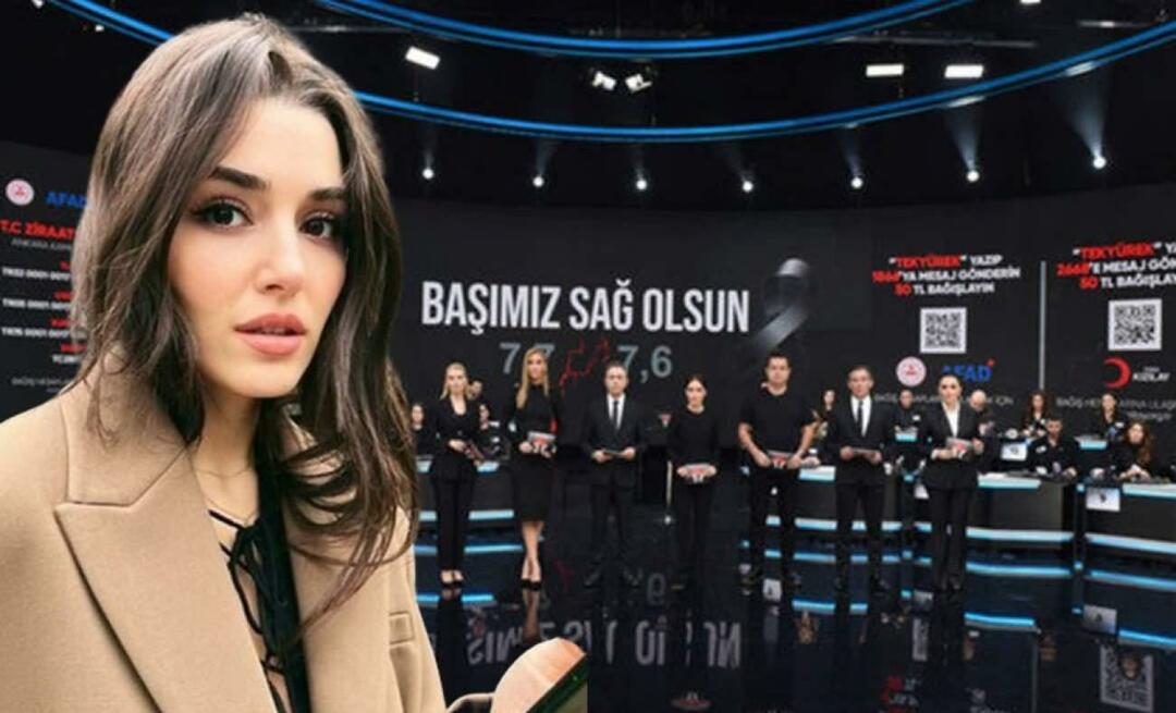 Hande Erçel, yang berpartisipasi dalam kampanye Türkiye One Heart, menceritakan tentang momen-momen itu! "...Aku ingin kau tahu"