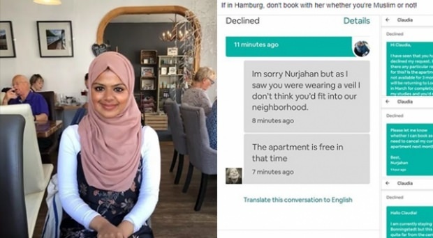 Mereka tidak menyewakan rumah kepada siswa karena jilbab.