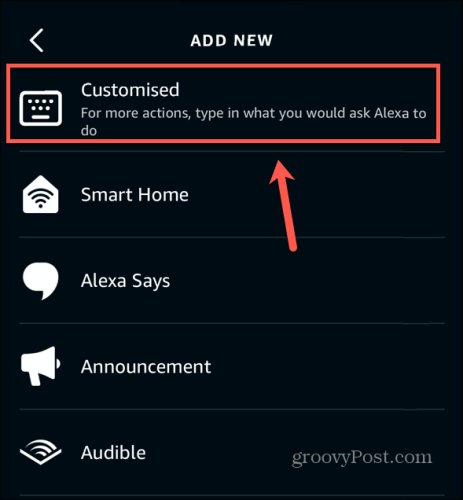 aplikasi alexa disesuaikan