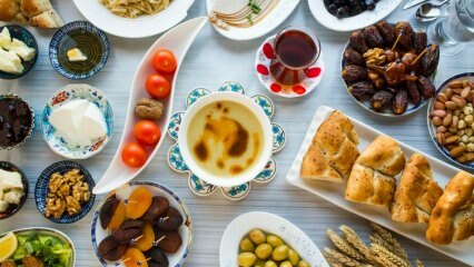 Bagaimana menu sahur dan buka puasa yang tidak menambah berat badan? Saran diet Ramadan ...