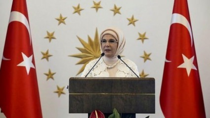 Ibu Negara Erdoğan menyambut para istri duta besar