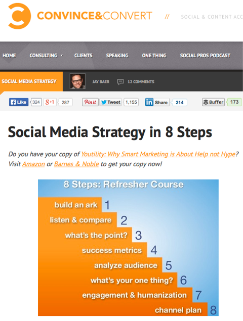 strategi media sosial dalam 8 langkah