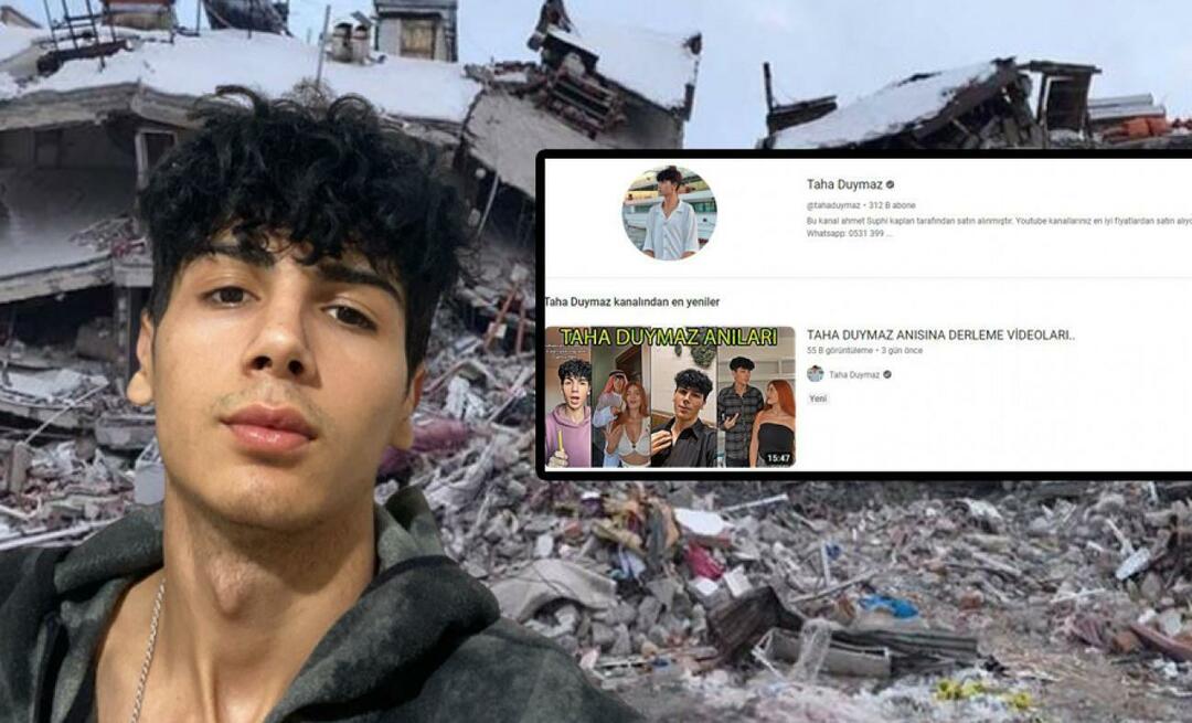 Shares dari akun Taha Duymaz yang kehilangan nyawanya akibat gempa mendapat reaksi!