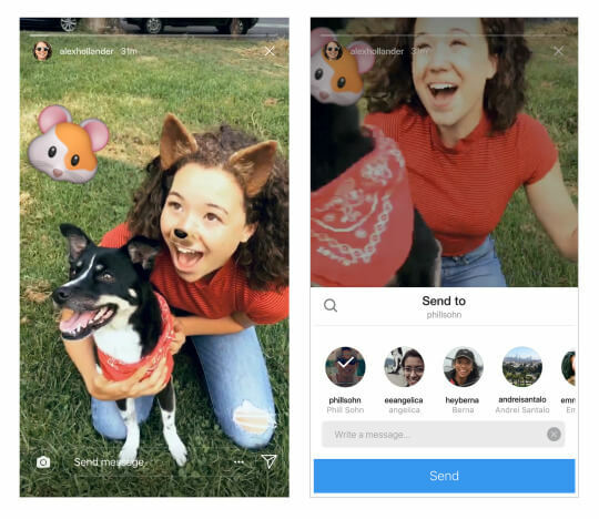 Instagram mengumumkan bahwa pengguna sekarang dapat membagikan Instagram Stories di Direct.
