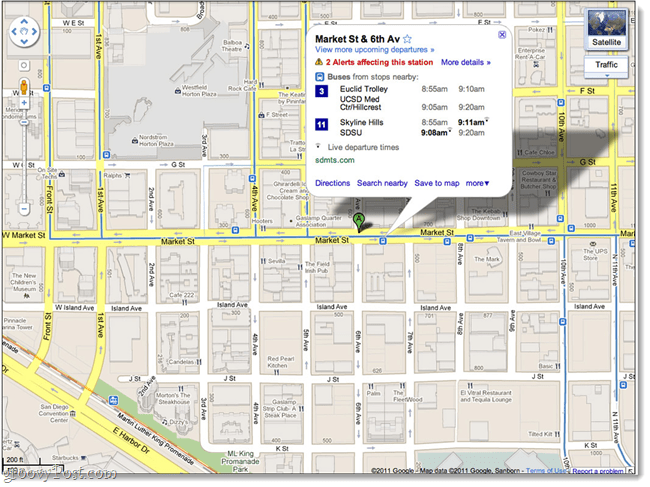 transit google maps google desktop