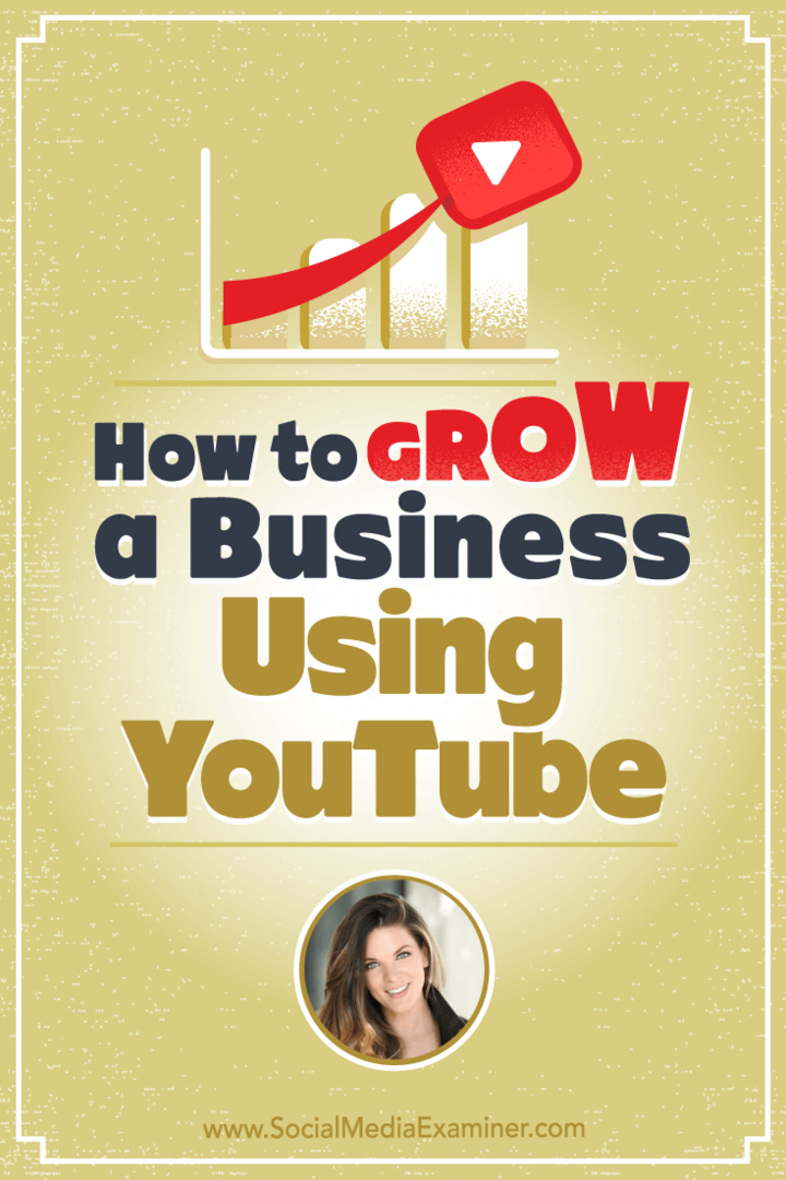 Cara Menumbuhkan Bisnis Menggunakan YouTube yang menampilkan wawasan dari Sunny Lenarduzzi di Podcast Pemasaran Media Sosial.