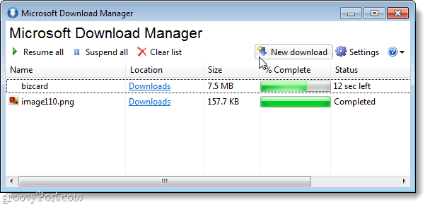 Microsoft Download Manager adalah Alat Sederhana Untuk Mengunduh Koneksi Tidak Stabil atau Lambat