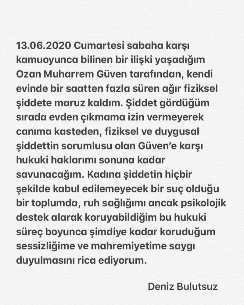 Hukuman yang diminta tentang Ozan Güven telah ditentukan