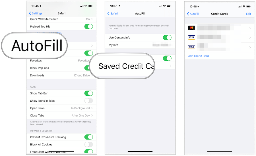 Kartu Kredit iOS