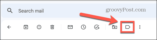 ikon label gmail