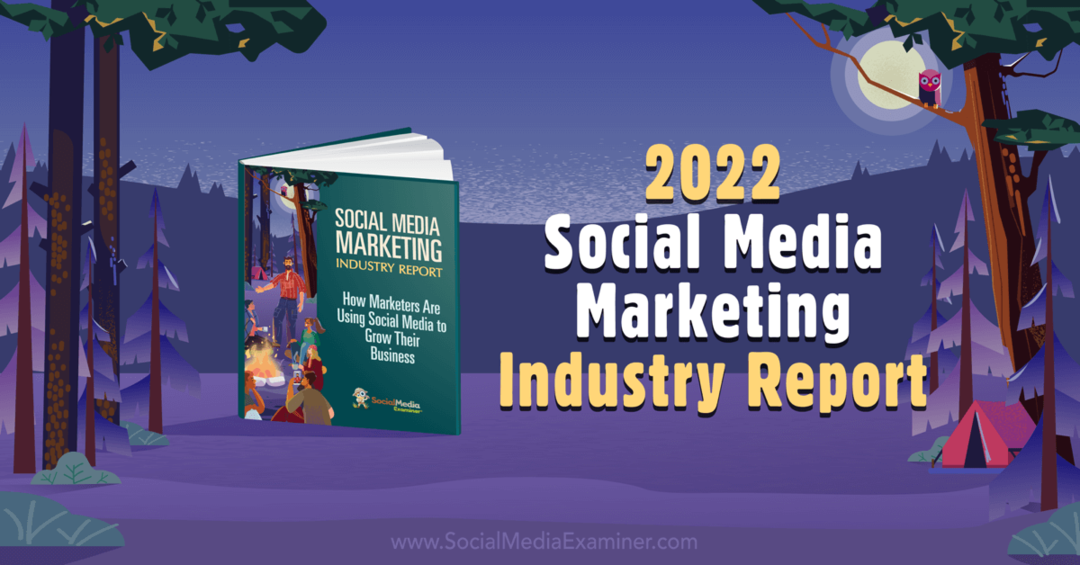 Laporan Industri Pemasaran Media Sosial 2022: Penguji Media Sosial