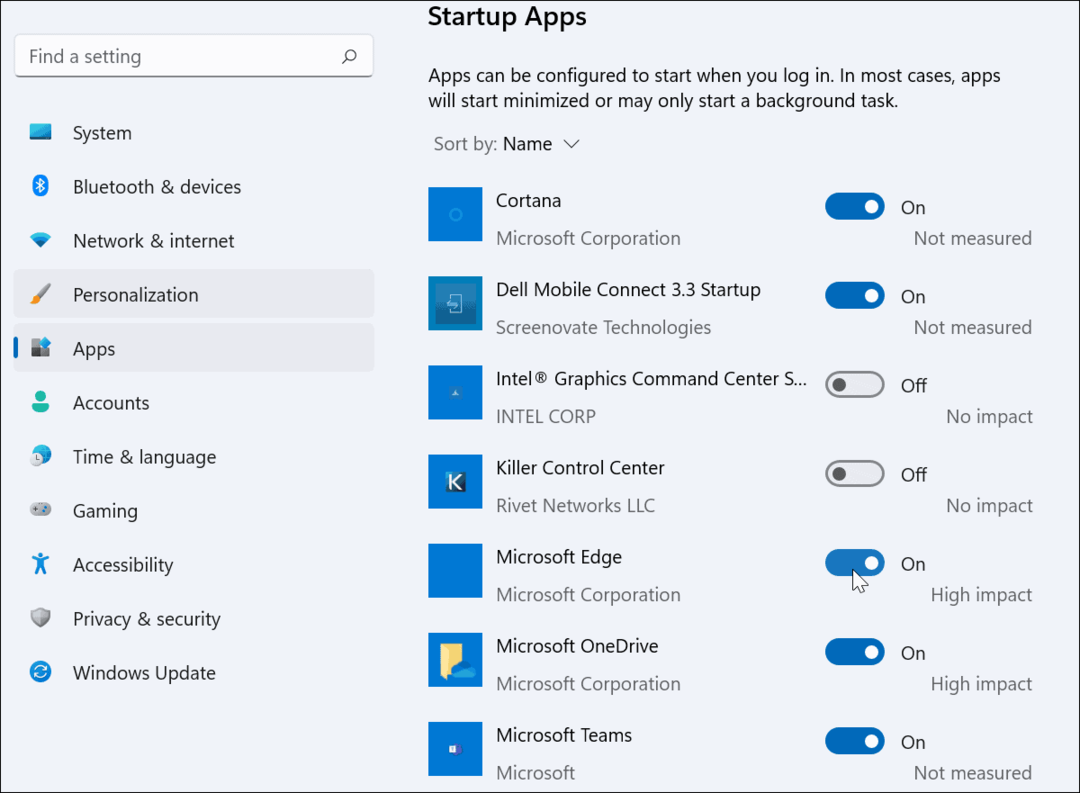 nonaktifkan aplikasi startup windows 11