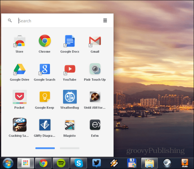 Google Memutar Peluncur Aplikasi Chrome Desktop
