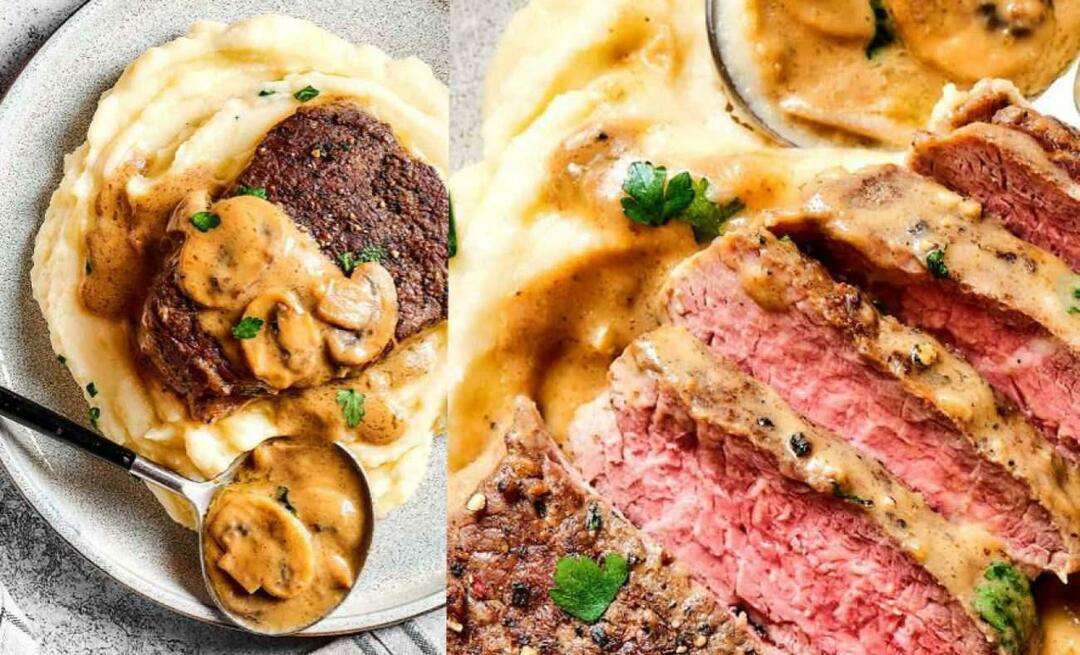 Bagaimana cara membuat Steak Diana? Resep Steak Diane!