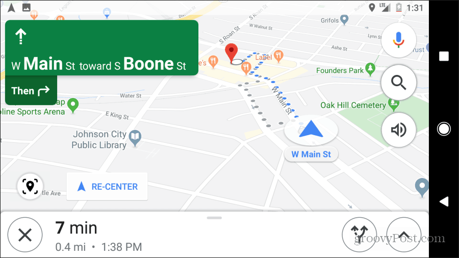 google maps petunjuk arah berjalan