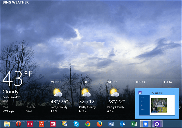 Pembaruan Windows 8.1 1: Fitur Taskbar Baru untuk Aplikasi Modern