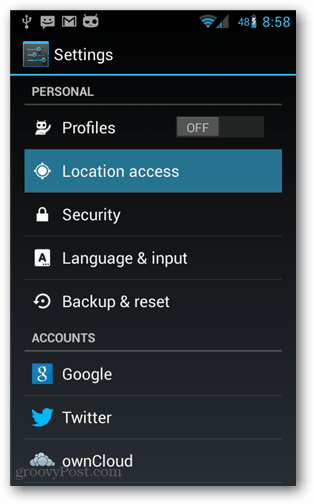 Cara Mematikan Google Location Awareness di Android Mobile