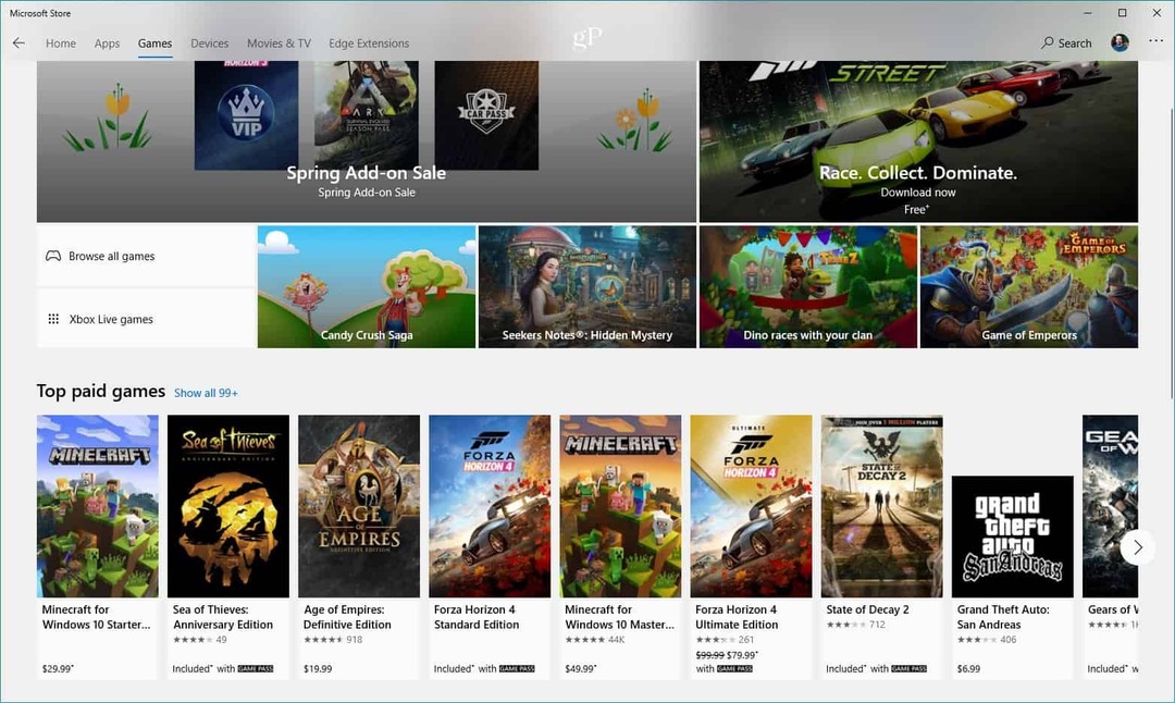 Game Microsoft Store