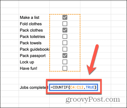 rumus hitungan google sheet