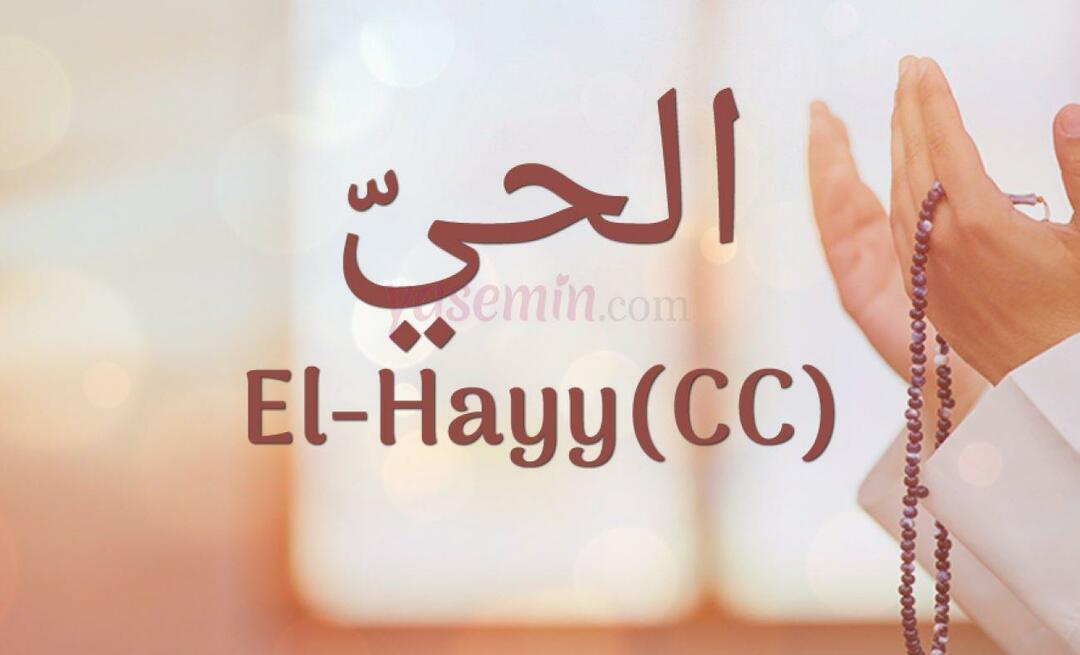 Apa arti El-Hayy (cc) dari Esma-ul Husna? Apa keutamaan Al-Hayy (cc)?