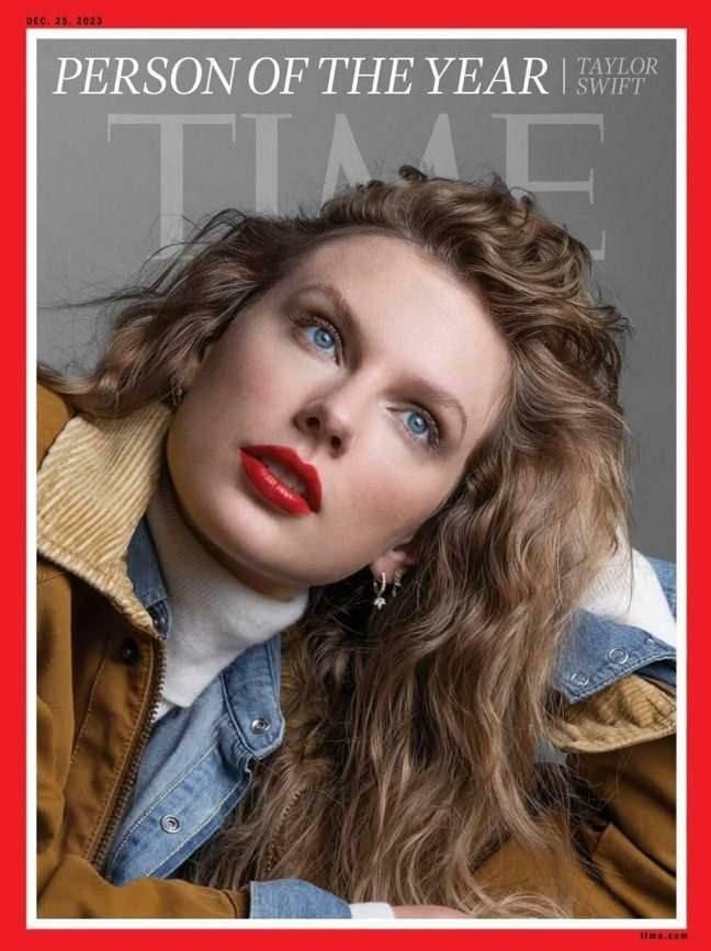 Sampul majalah Taylor Swift Time