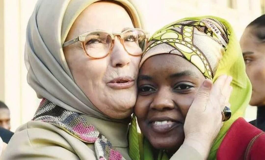 Emine Erdoğan datang bersama dengan Asosiasi Rumah Afrika! negara-negara Afrika...