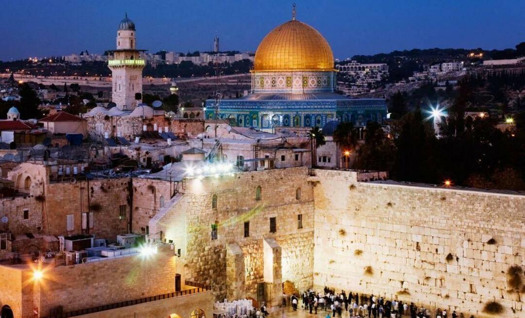 Bulan apa yang lebih baik untuk mengunjungi Yerusalem? Mengapa Yerusalem begitu penting bagi umat Islam?
