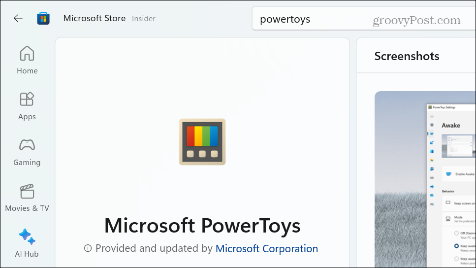 toko microsoft powertoys