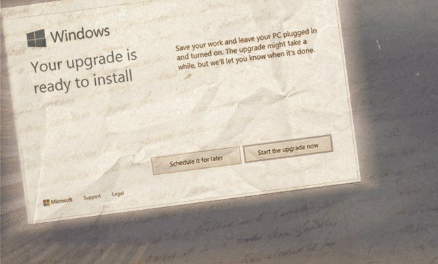 Pemberitahuan Siap Upgrade Windows 10