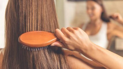 Saran perawatan alami untuk rambut listrik di rumah