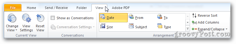 Outlook 2010: Cara Menampilkan Hitungan Item di Folder IMAP