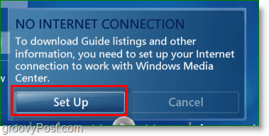 Windows 7 Media Center - mengatur