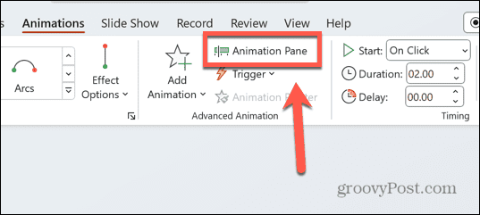 panel animasi powerpoint
