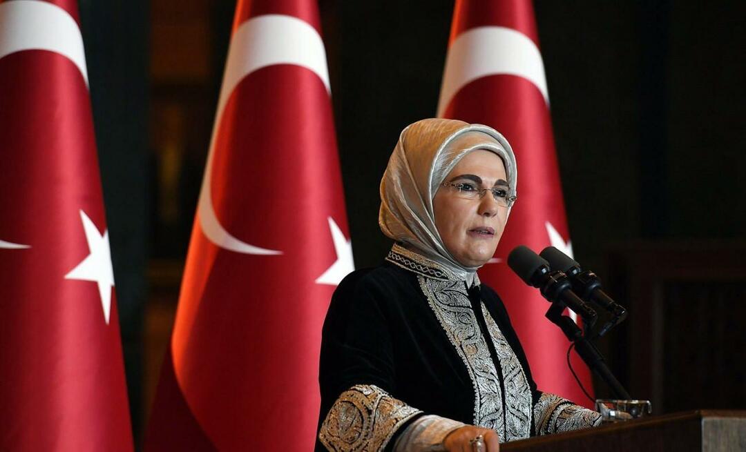 Ibu Negara Erdoğan pada KTT Hari Kota Sedunia PBB: Sebuah pembantaian sedang terjadi di depan mata dunia!